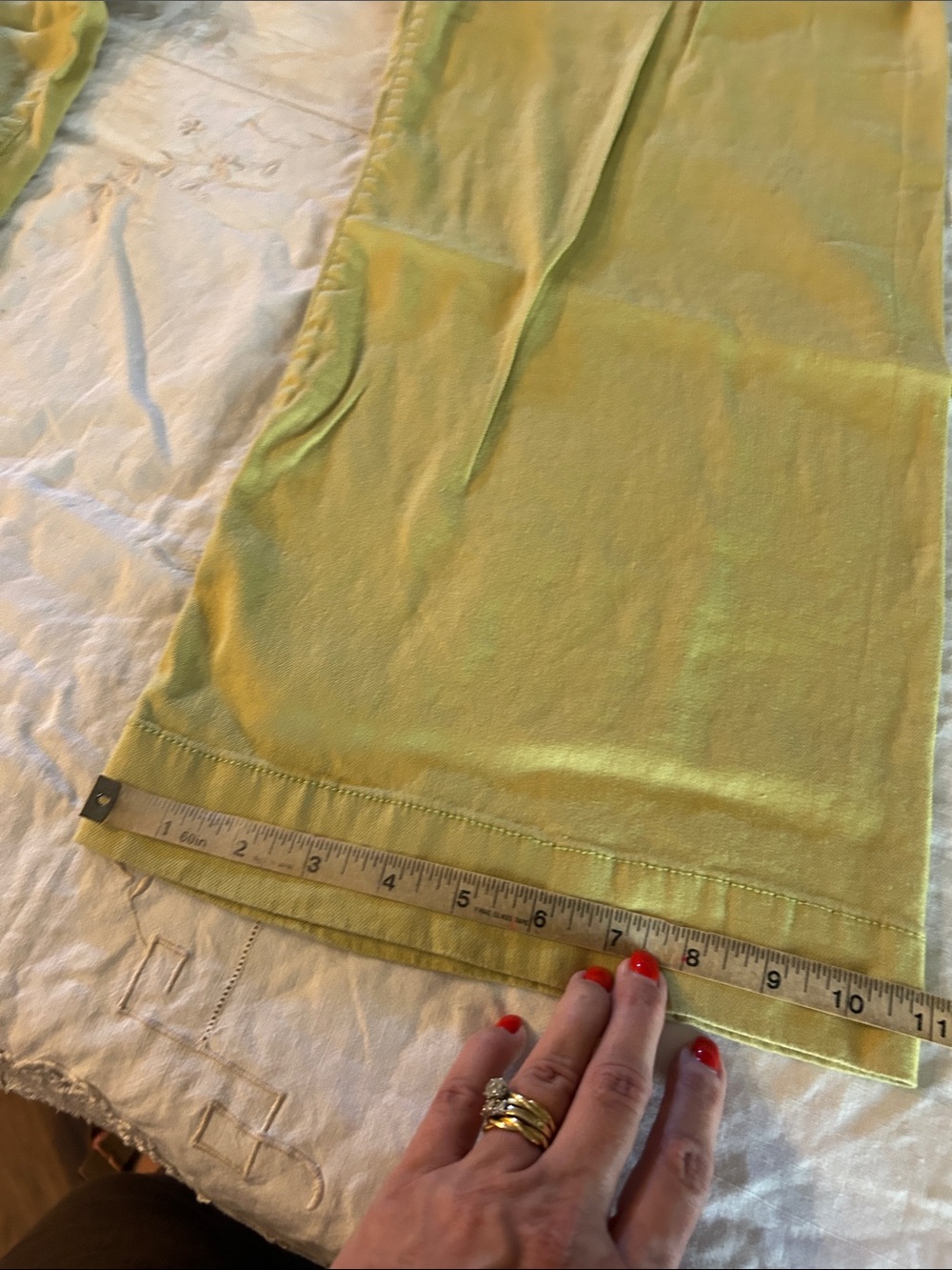 Maeve The Colette - Linen and viscose with 2%stretch sz 32 - Picture 10 of 11